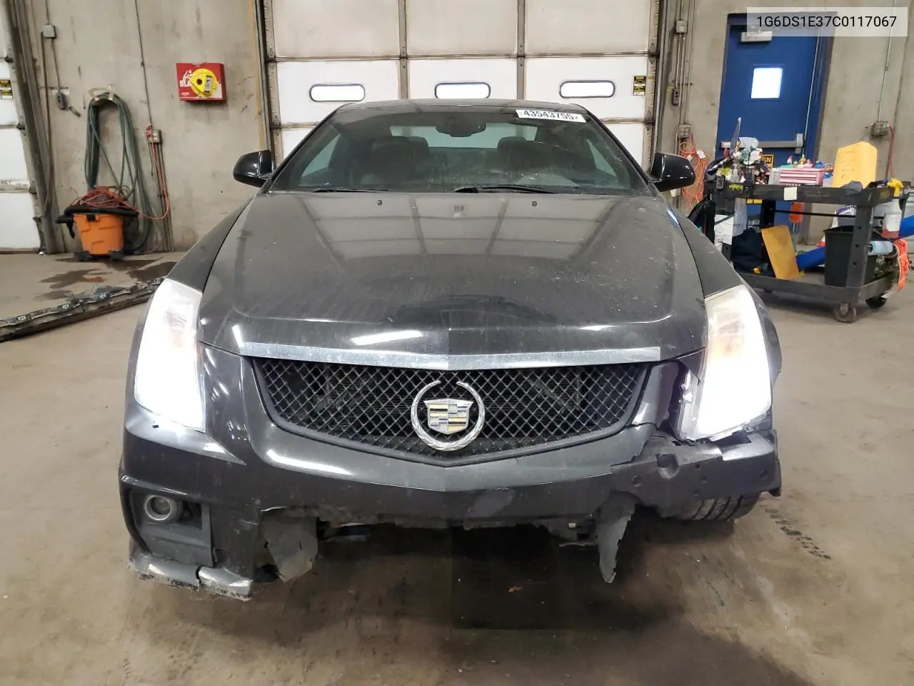 2012 Cadillac Cts Premium Collection VIN: 1G6DS1E37C0117067 Lot: 43543755