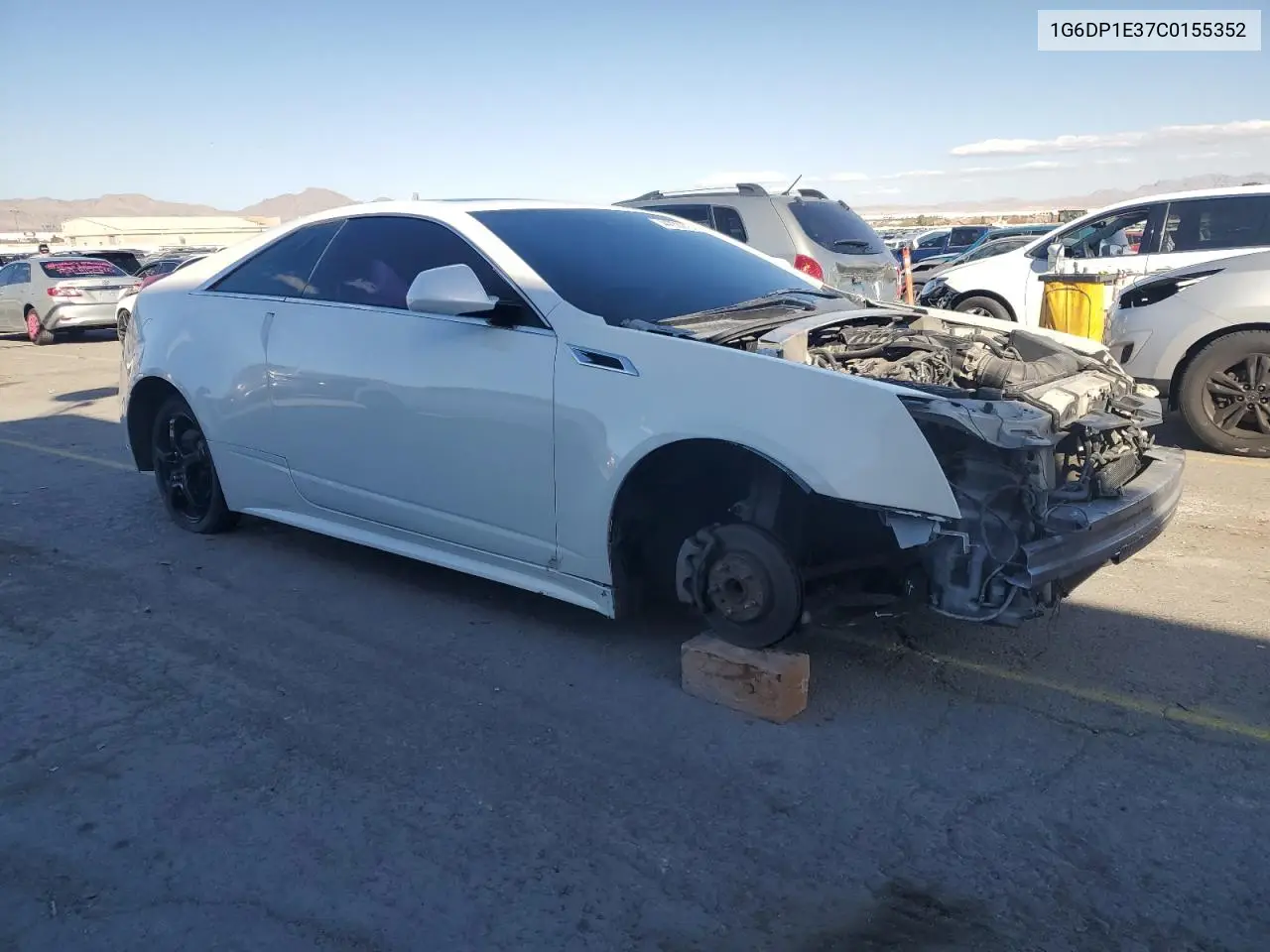 2012 Cadillac Cts Premium Collection VIN: 1G6DP1E37C0155352 Lot: 44230275