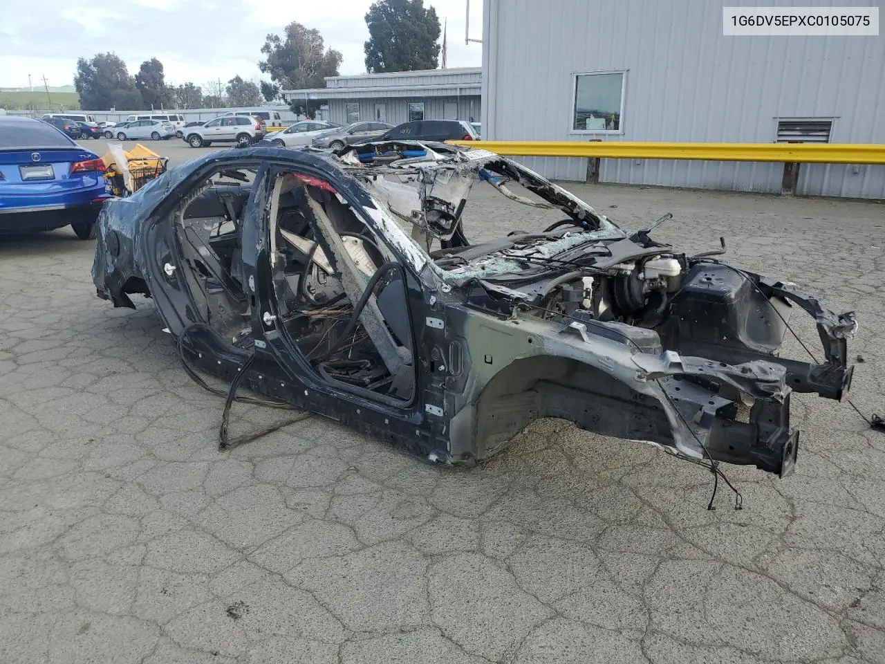 2012 Cadillac Cts-V VIN: 1G6DV5EPXC0105075 Lot: 47387775
