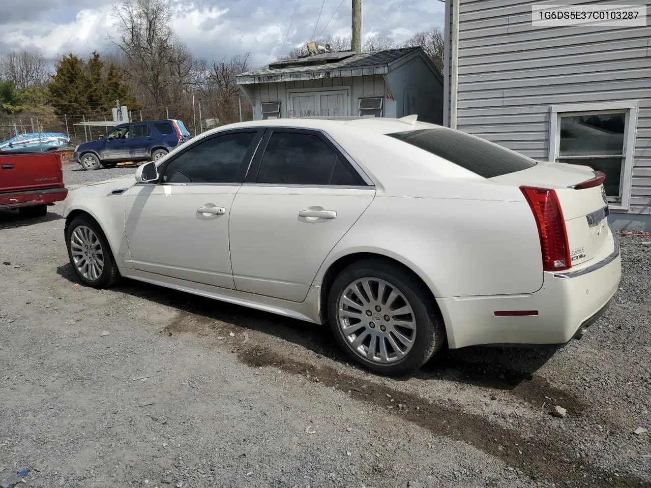 2012 Cadillac Cts Premium Collection VIN: 1G6DS5E37C0103287 Lot: 49805575