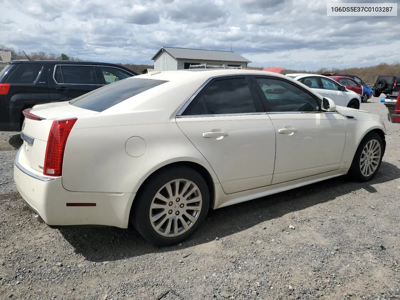 2012 Cadillac Cts Premium Collection VIN: 1G6DS5E37C0103287 Lot: 49805575