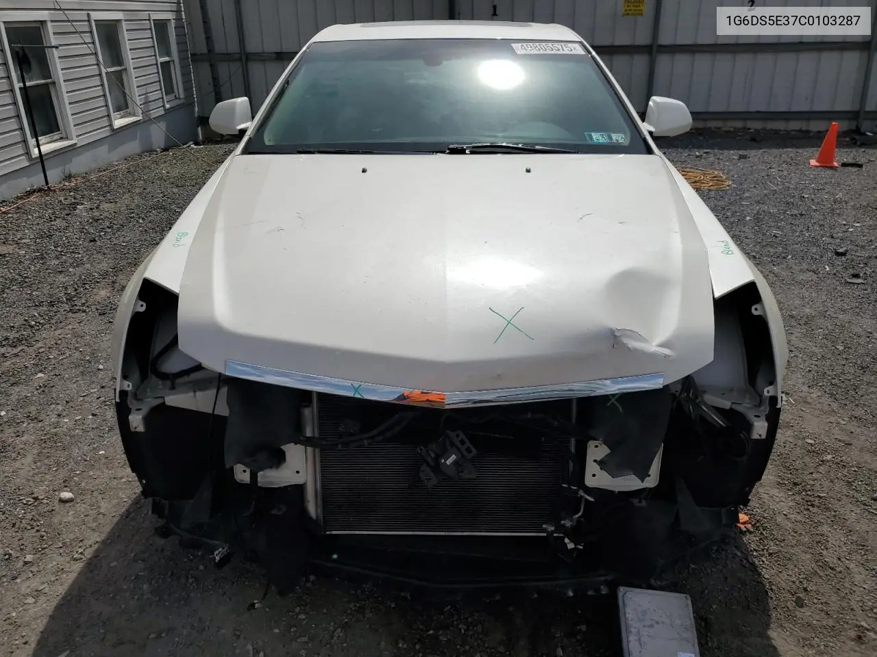 2012 Cadillac Cts Premium Collection VIN: 1G6DS5E37C0103287 Lot: 49805575