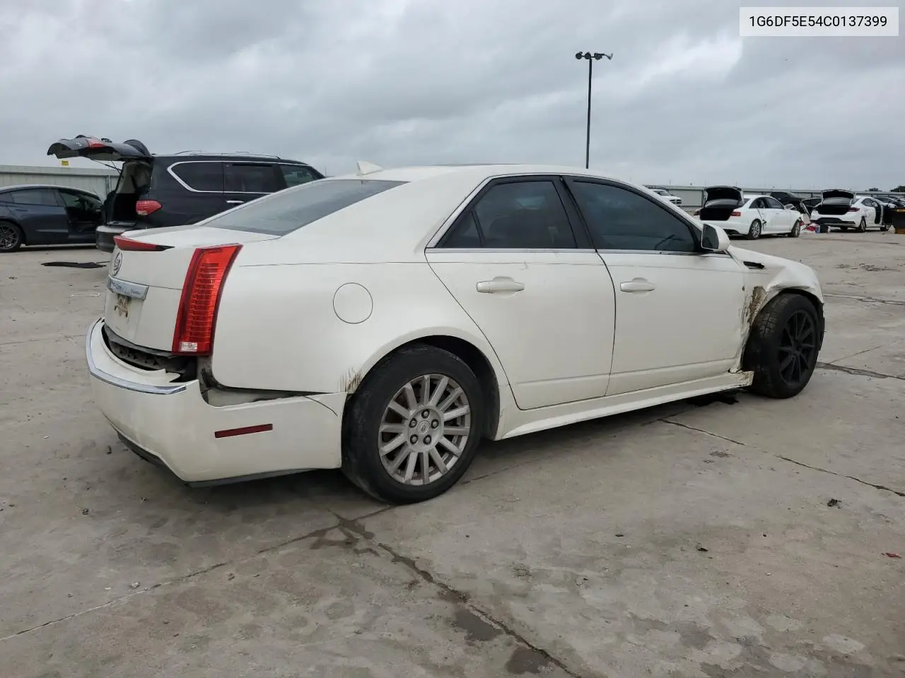 2012 Cadillac Cts Luxury Collection VIN: 1G6DF5E54C0137399 Lot: 54769985