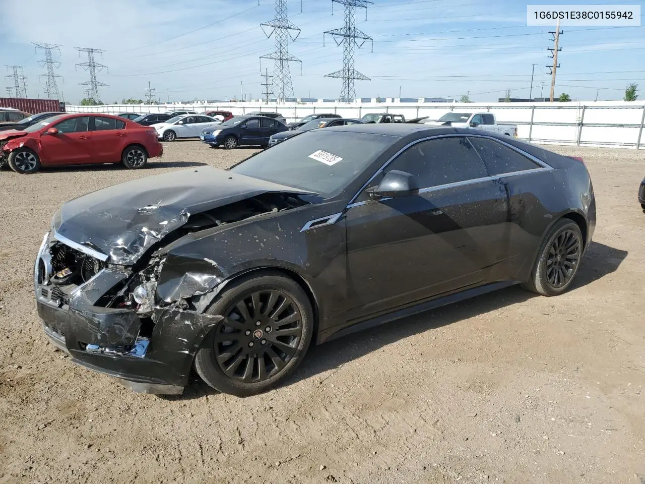 2012 Cadillac Cts Premium Collection VIN: 1G6DS1E38C0155942 Lot: 56519785
