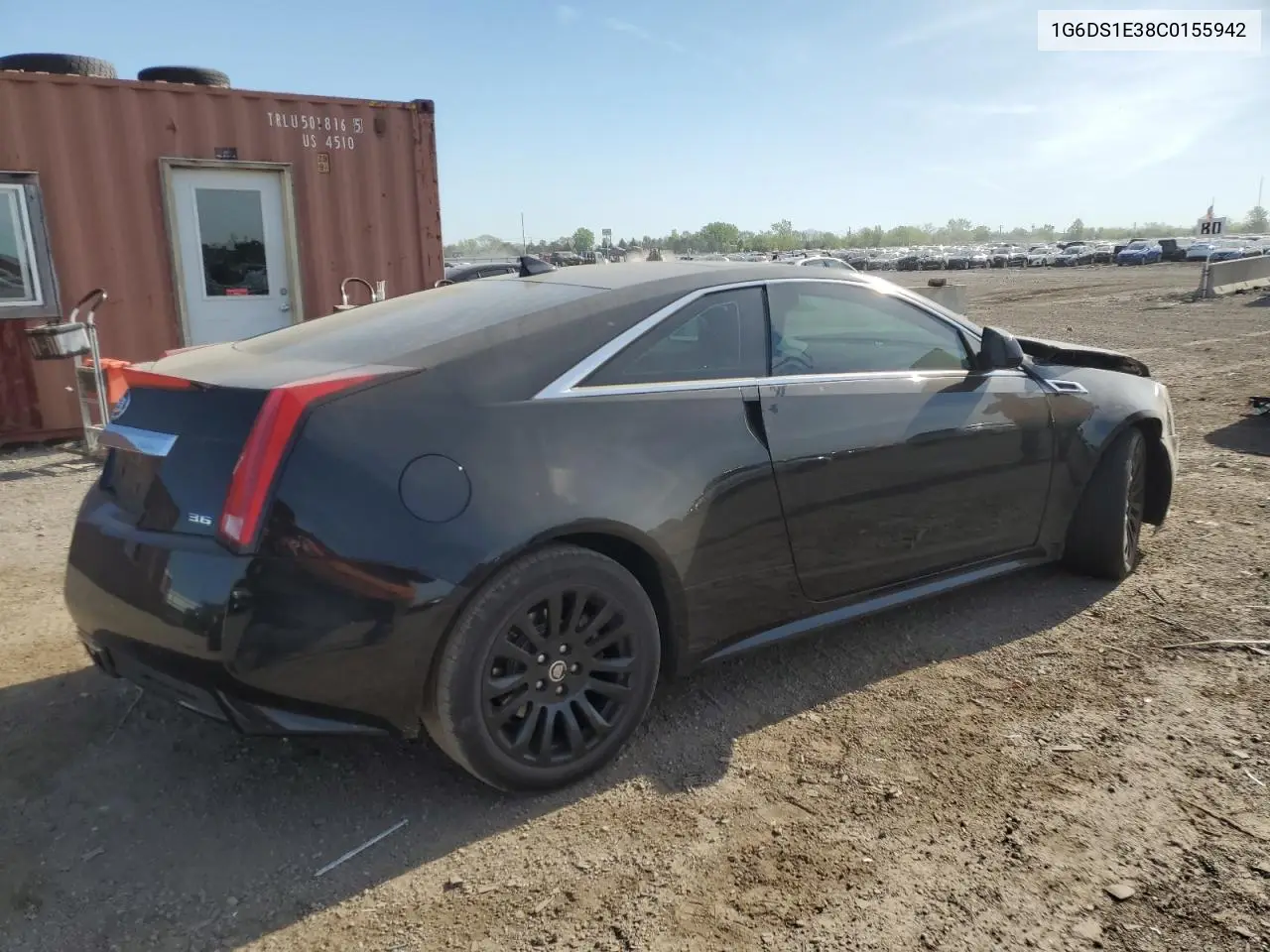 2012 Cadillac Cts Premium Collection VIN: 1G6DS1E38C0155942 Lot: 56519785