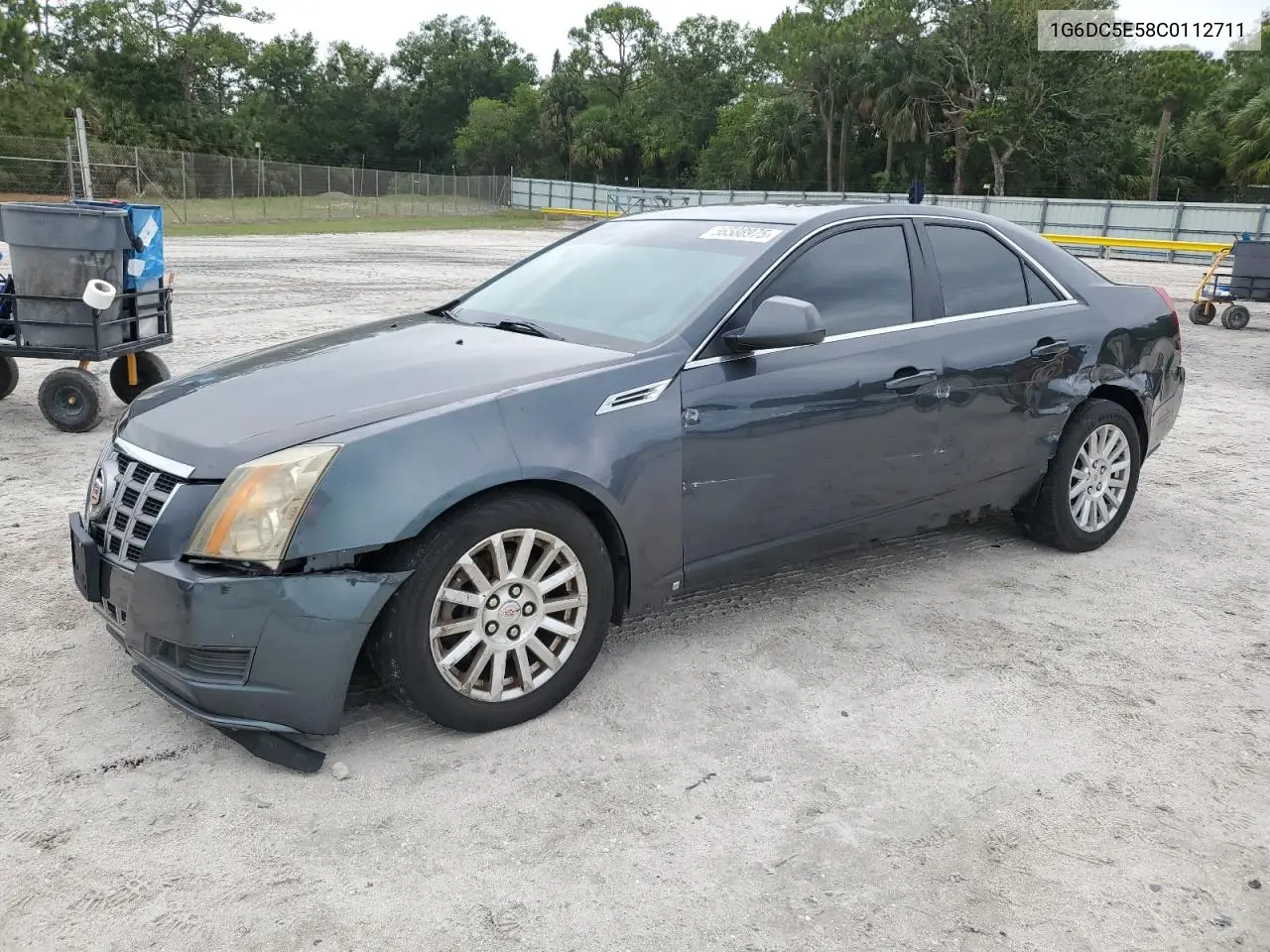 2012 Cadillac Cts VIN: 1G6DC5E58C0112711 Lot: 56588975