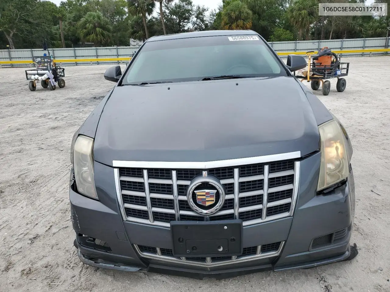 2012 Cadillac Cts VIN: 1G6DC5E58C0112711 Lot: 56588975