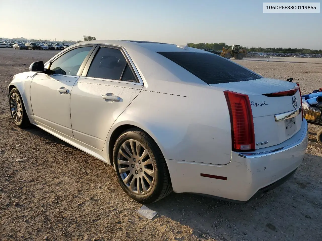 2012 Cadillac Cts Premium Collection VIN: 1G6DP5E38C0119855 Lot: 56647135