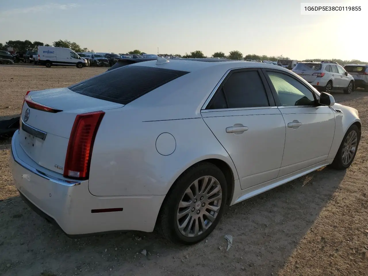 2012 Cadillac Cts Premium Collection VIN: 1G6DP5E38C0119855 Lot: 56647135