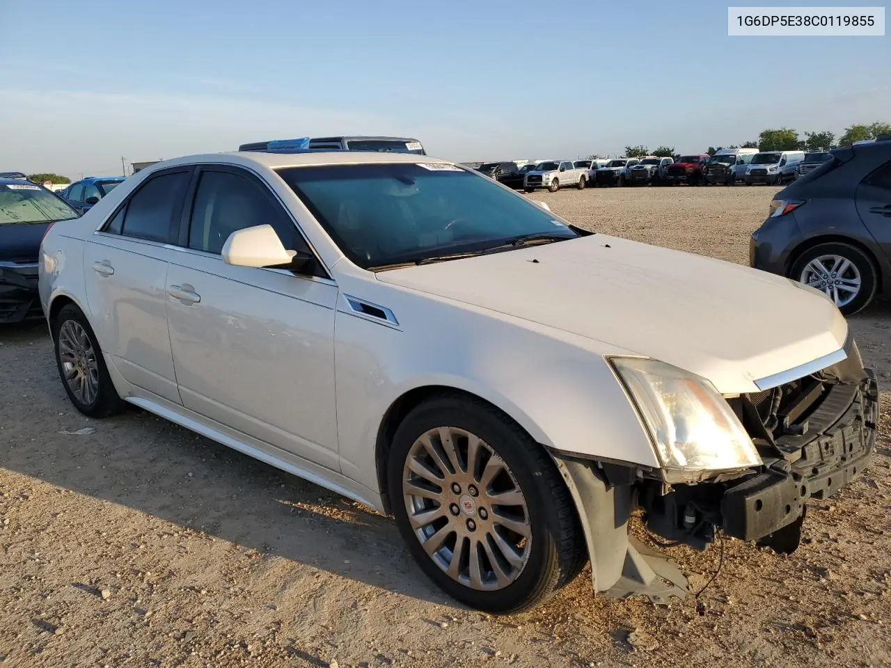 2012 Cadillac Cts Premium Collection VIN: 1G6DP5E38C0119855 Lot: 56647135