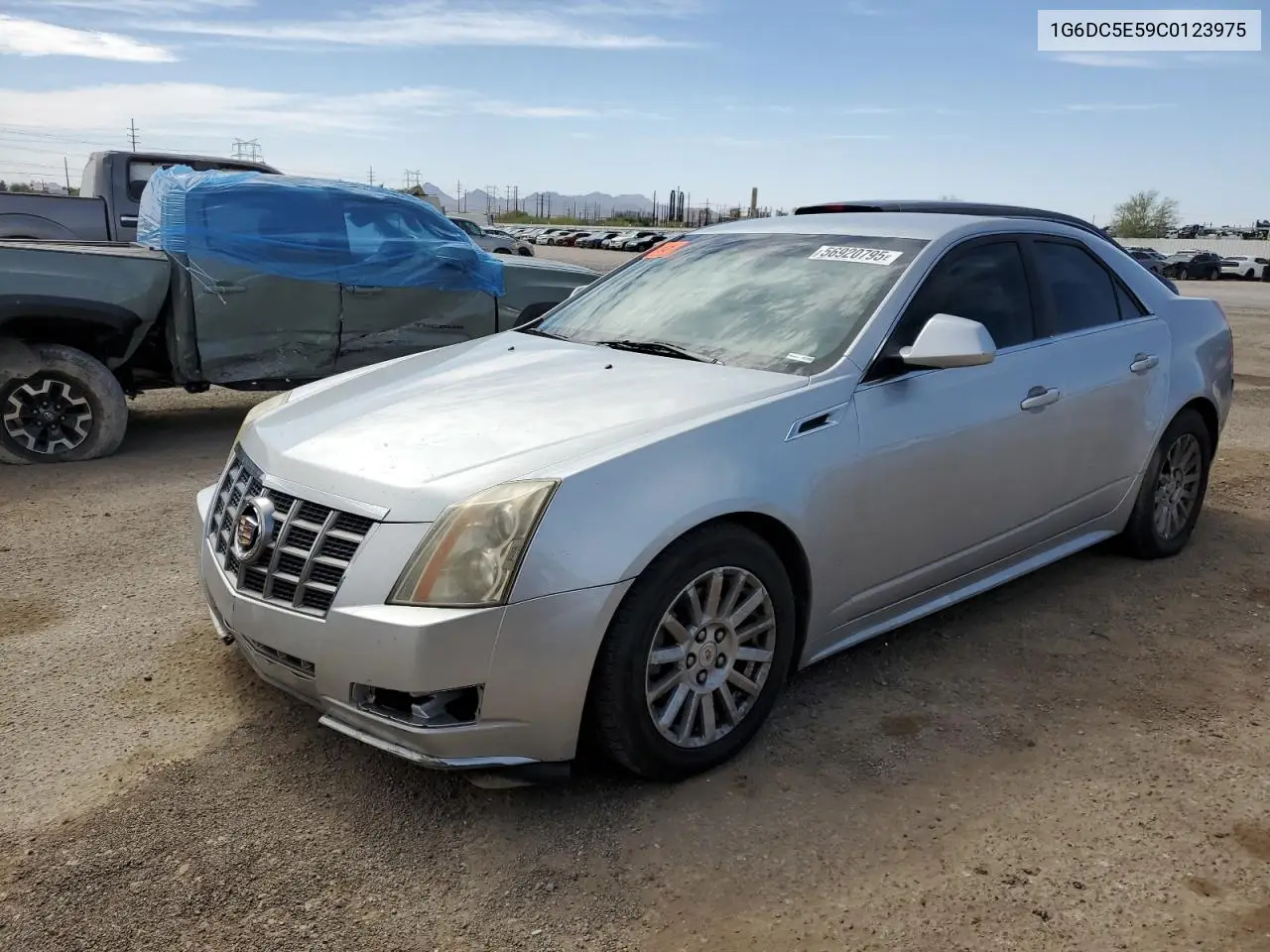 2012 Cadillac Cts VIN: 1G6DC5E59C0123975 Lot: 56920795