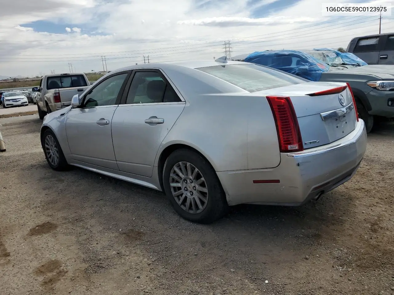 2012 Cadillac Cts VIN: 1G6DC5E59C0123975 Lot: 56920795