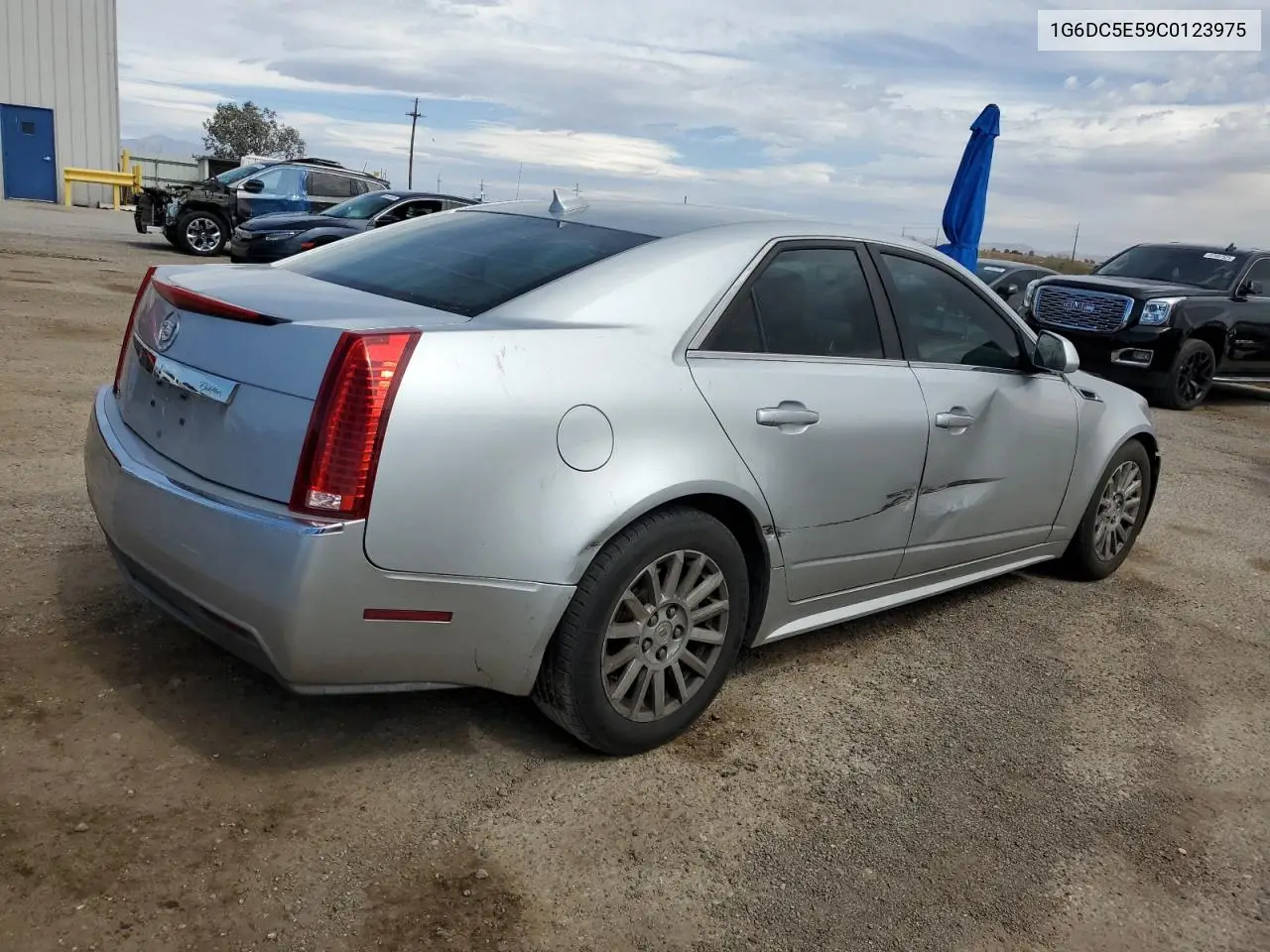2012 Cadillac Cts VIN: 1G6DC5E59C0123975 Lot: 56920795