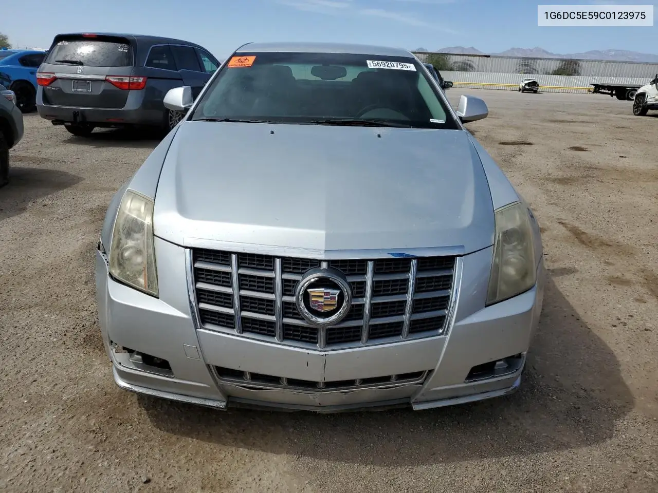 2012 Cadillac Cts VIN: 1G6DC5E59C0123975 Lot: 56920795