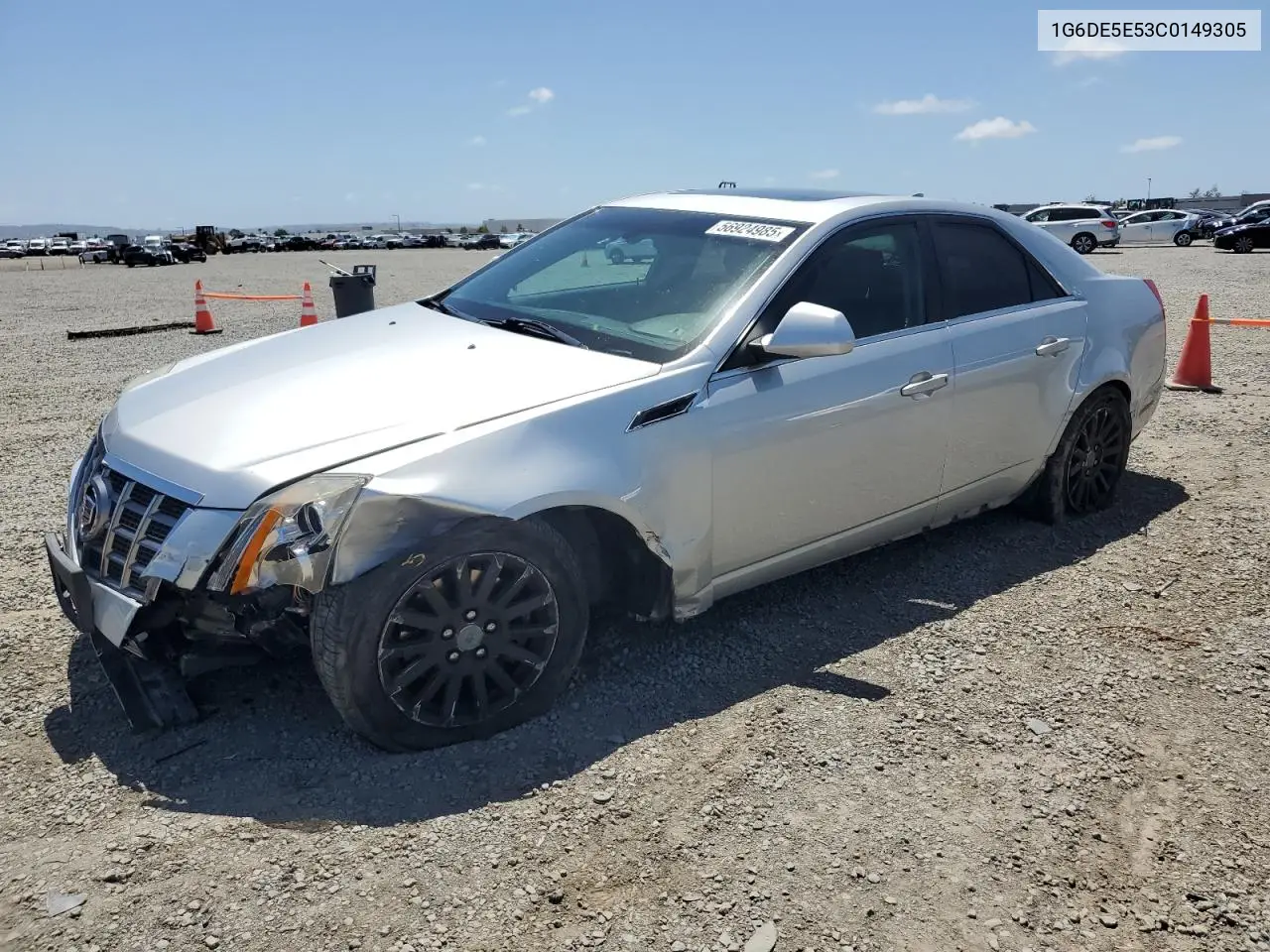 2012 Cadillac Cts Luxury Collection VIN: 1G6DE5E53C0149305 Lot: 56924985