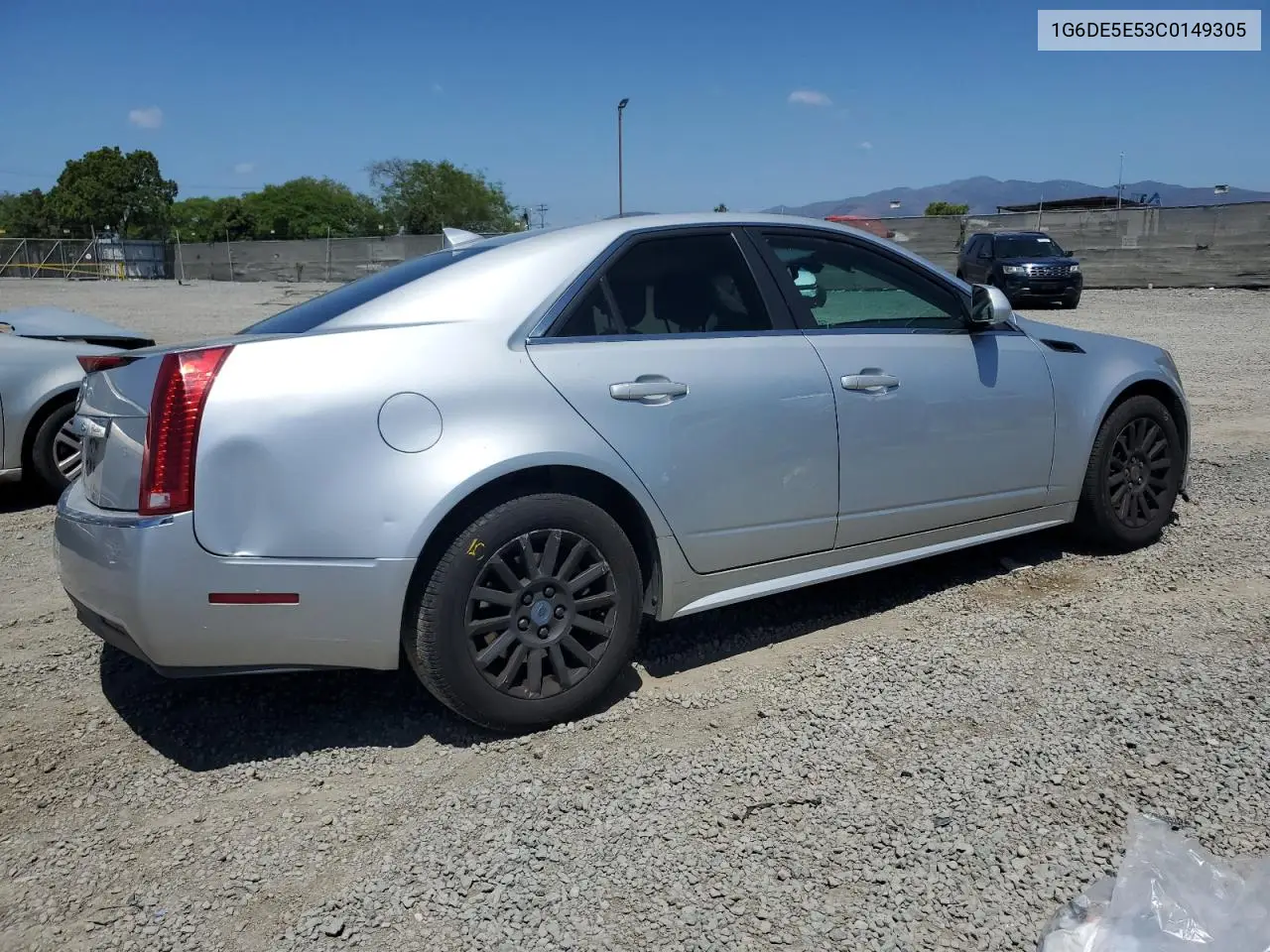 2012 Cadillac Cts Luxury Collection VIN: 1G6DE5E53C0149305 Lot: 56924985