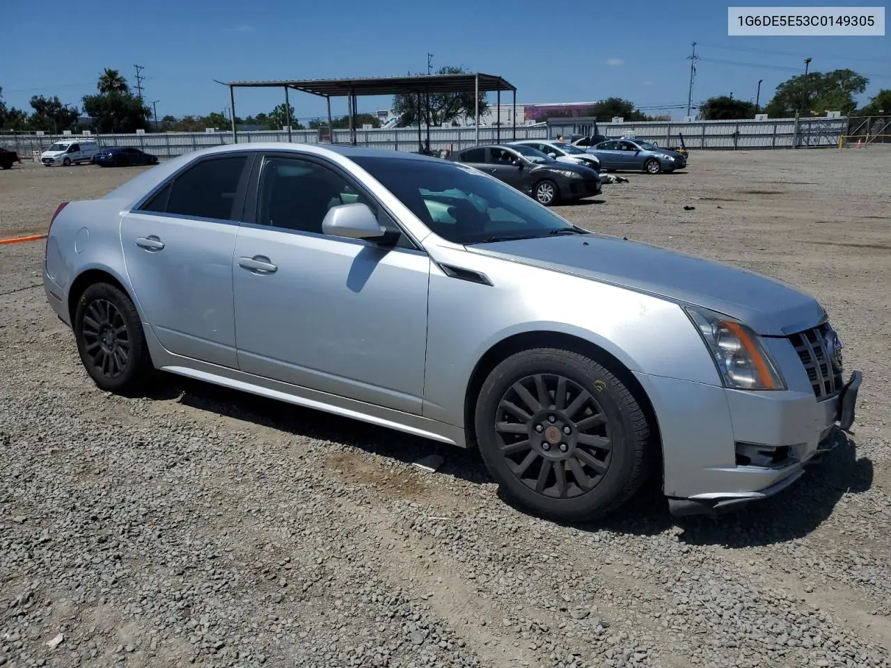 2012 Cadillac Cts Luxury Collection VIN: 1G6DE5E53C0149305 Lot: 56924985