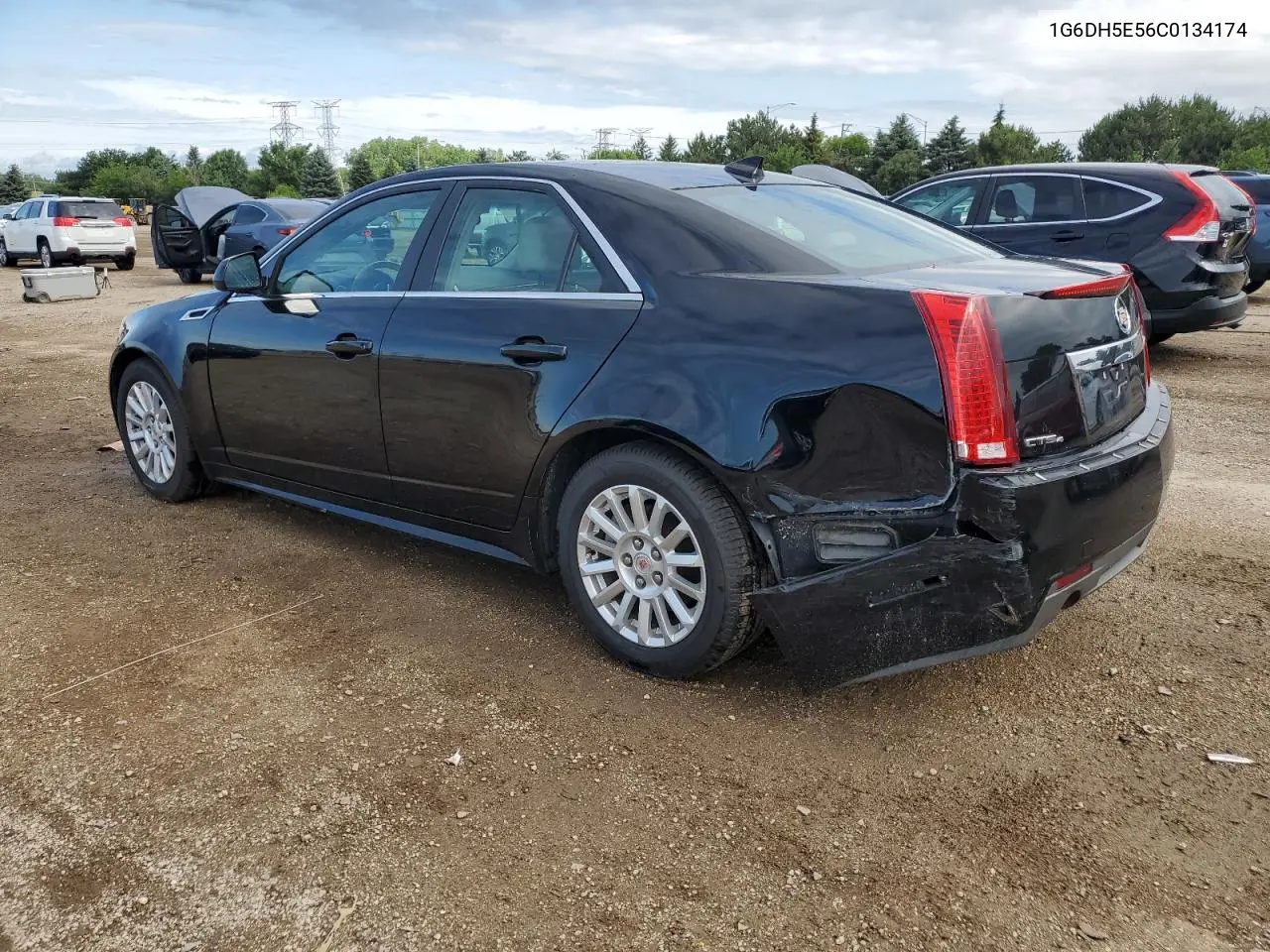 2012 Cadillac Cts Luxury Collection VIN: 1G6DH5E56C0134174 Lot: 62117205