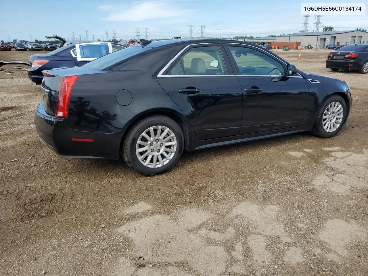 2012 Cadillac Cts Luxury Collection VIN: 1G6DH5E56C0134174 Lot: 62117205