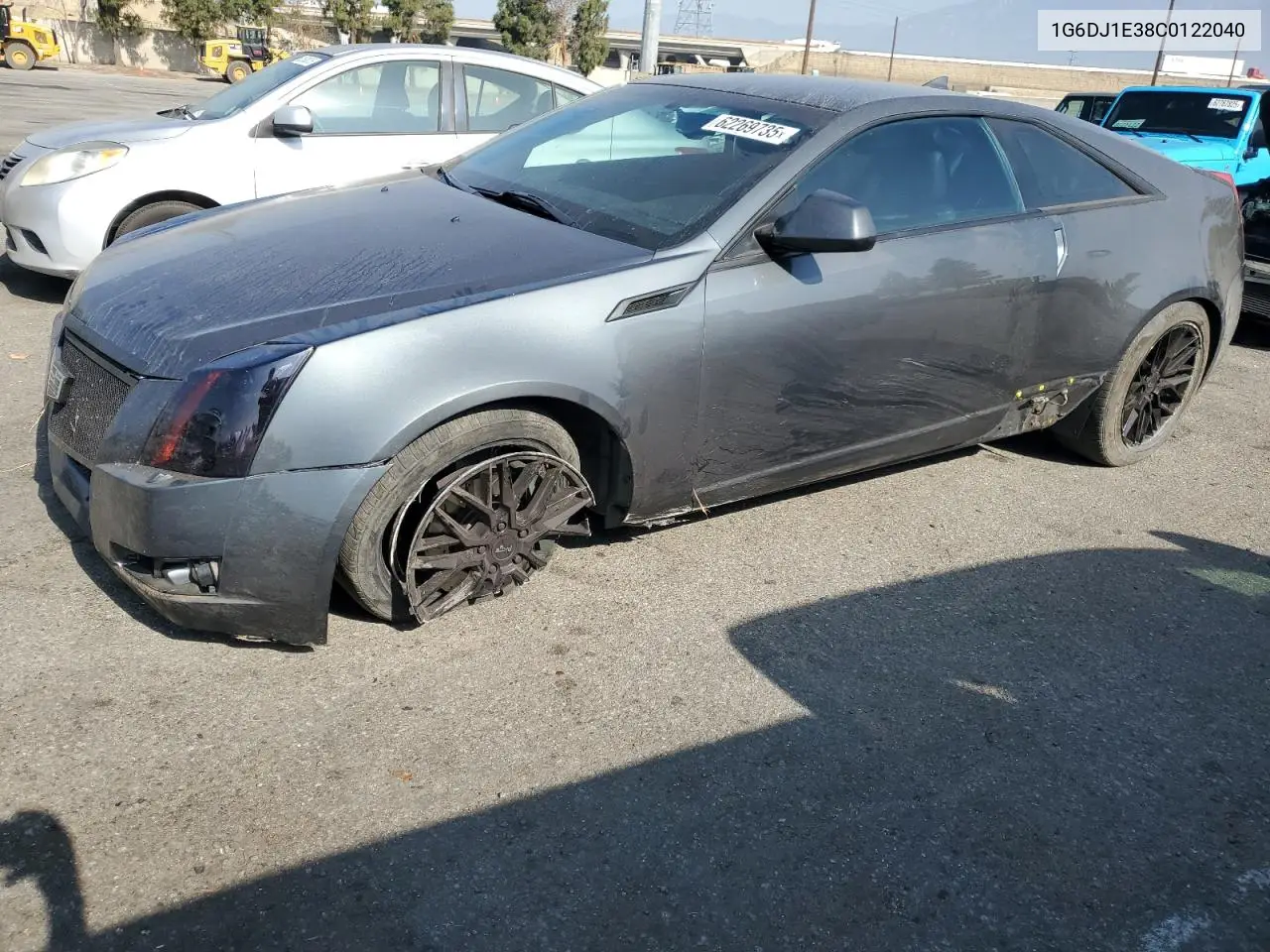 2012 Cadillac Cts Performance Collection VIN: 1G6DJ1E38C0122040 Lot: 62269735