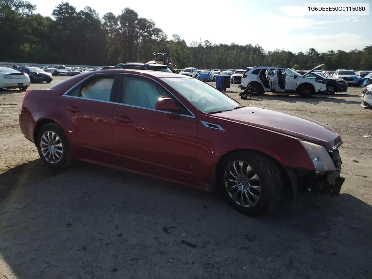 2012 Cadillac Cts Luxury Collection VIN: 1G6DE5E50C0115080 Lot: 62564465