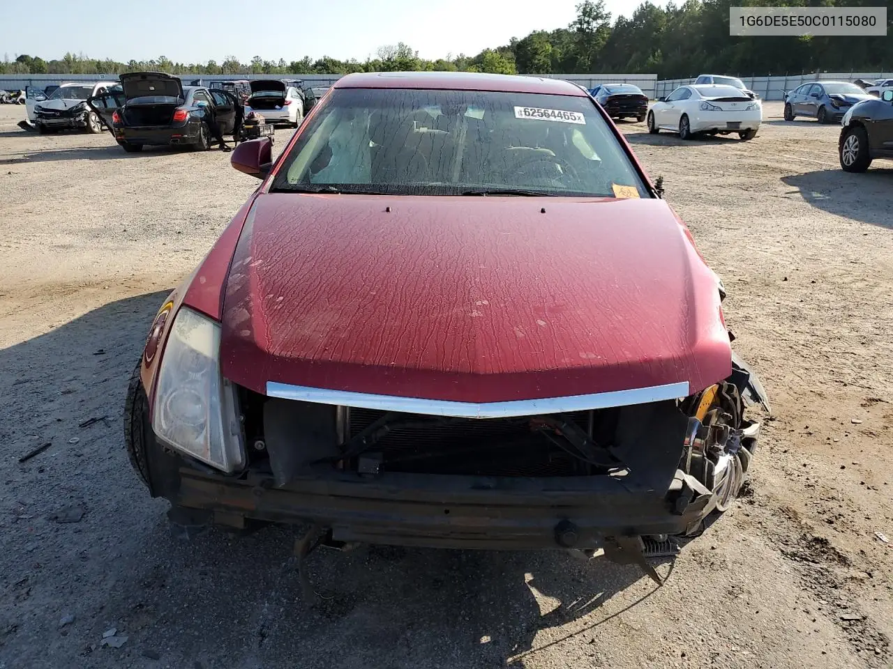 2012 Cadillac Cts Luxury Collection VIN: 1G6DE5E50C0115080 Lot: 62564465