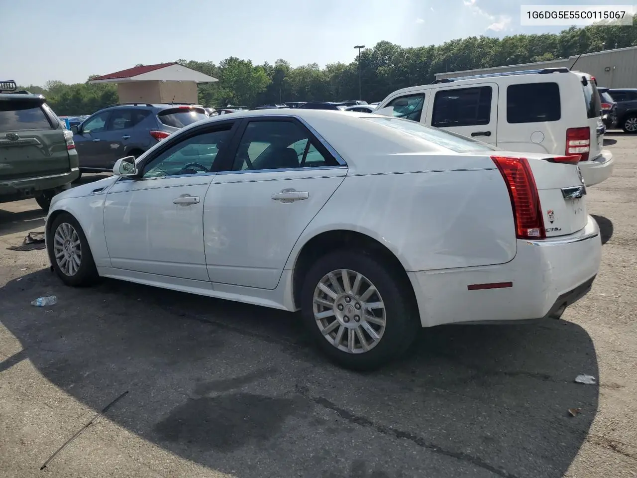 2012 Cadillac Cts Luxury Collection VIN: 1G6DG5E55C0115067 Lot: 63516875