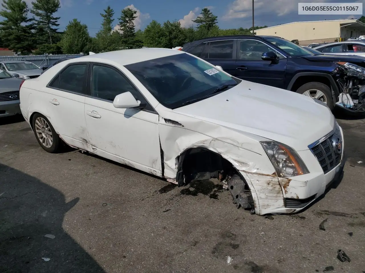 2012 Cadillac Cts Luxury Collection VIN: 1G6DG5E55C0115067 Lot: 63516875