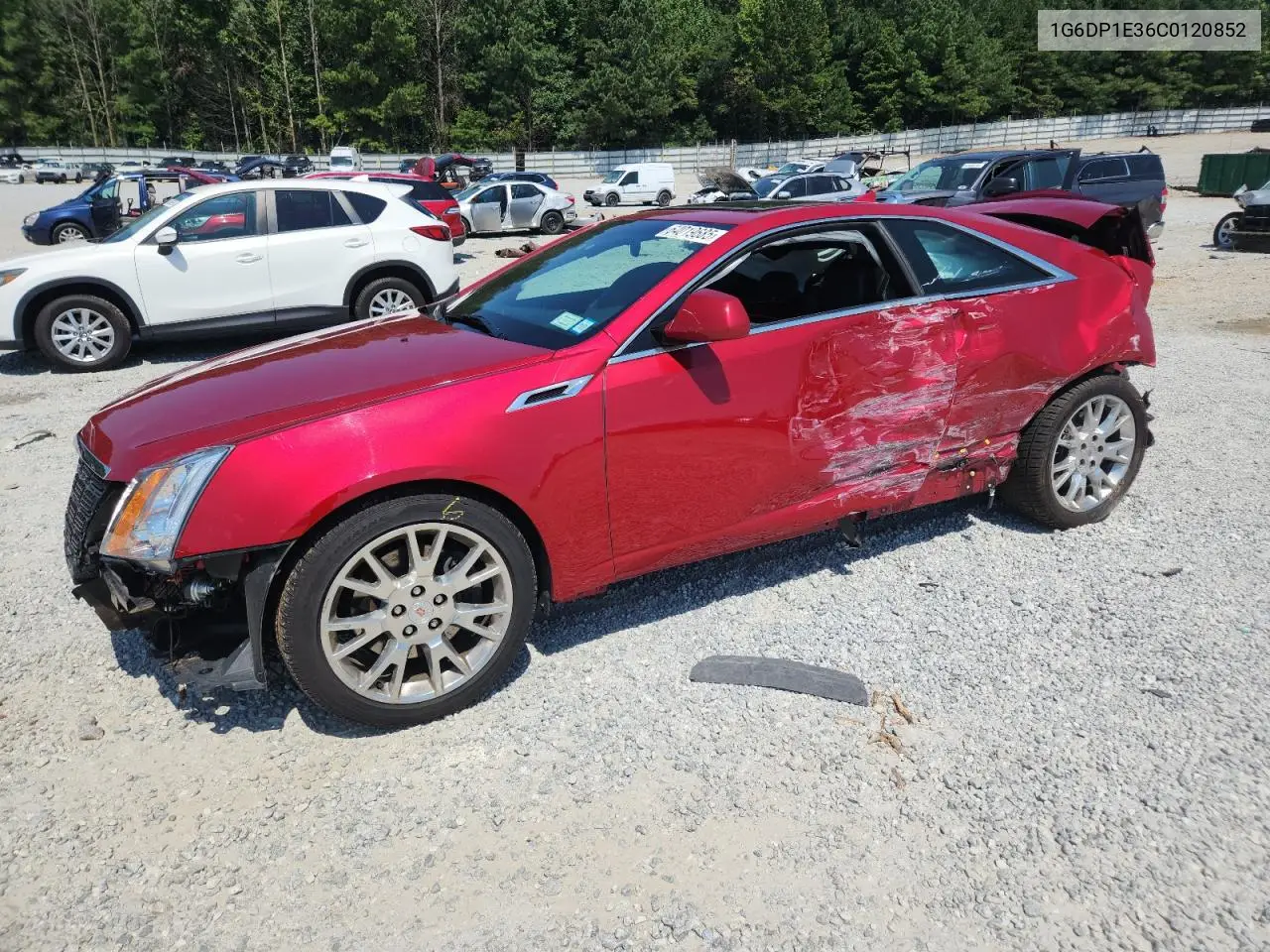 2012 Cadillac Cts Premium Collection VIN: 1G6DP1E36C0120852 Lot: 64019685