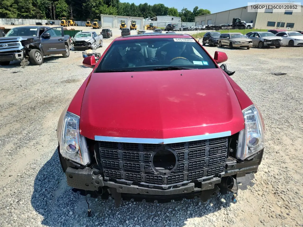 2012 Cadillac Cts Premium Collection VIN: 1G6DP1E36C0120852 Lot: 64019685