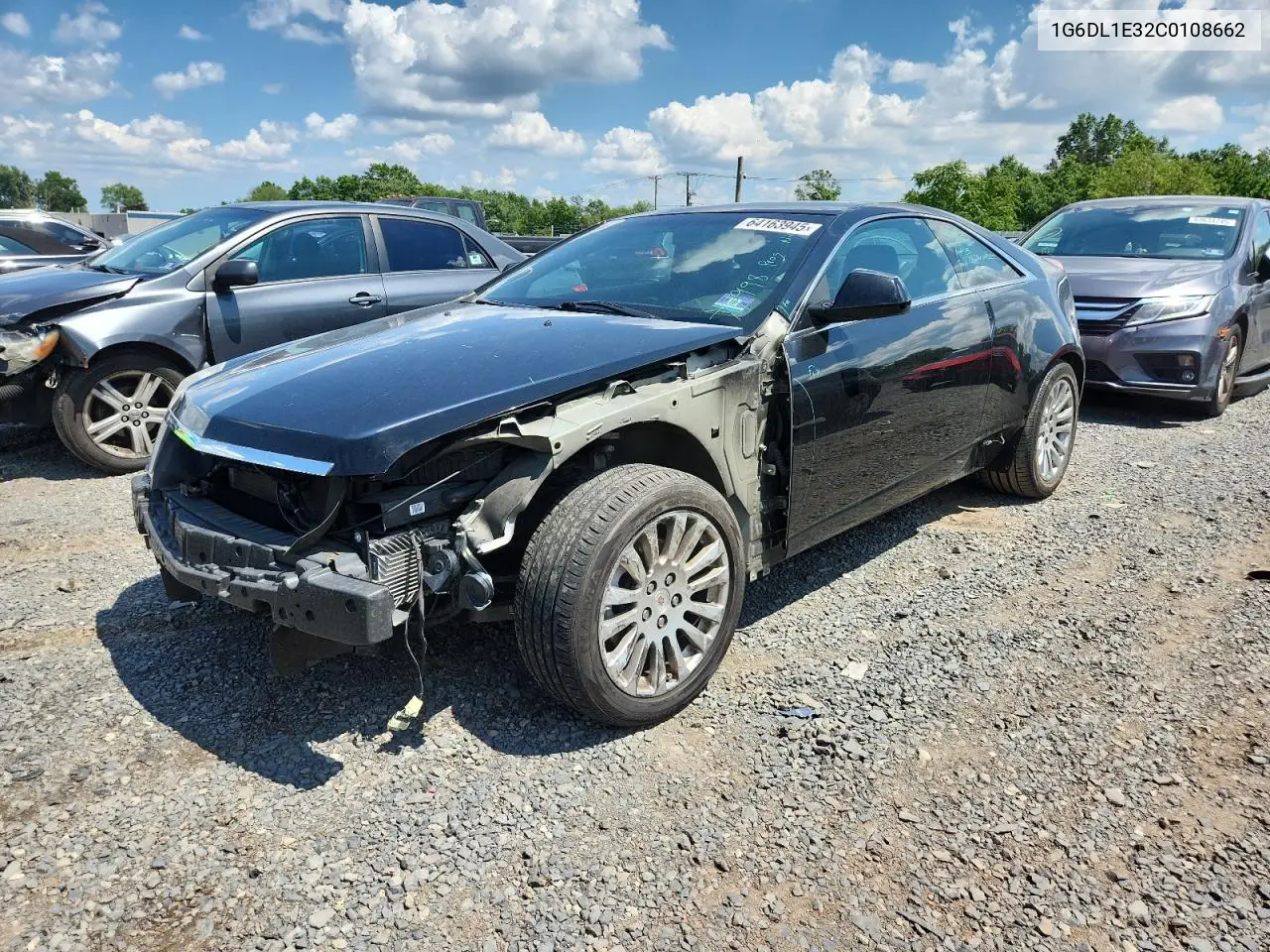 2012 Cadillac Cts Performance Collection VIN: 1G6DL1E32C0108662 Lot: 64163945
