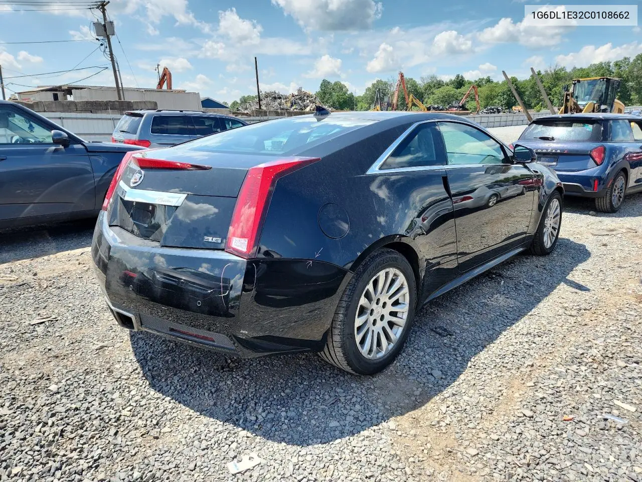 2012 Cadillac Cts Performance Collection VIN: 1G6DL1E32C0108662 Lot: 64163945