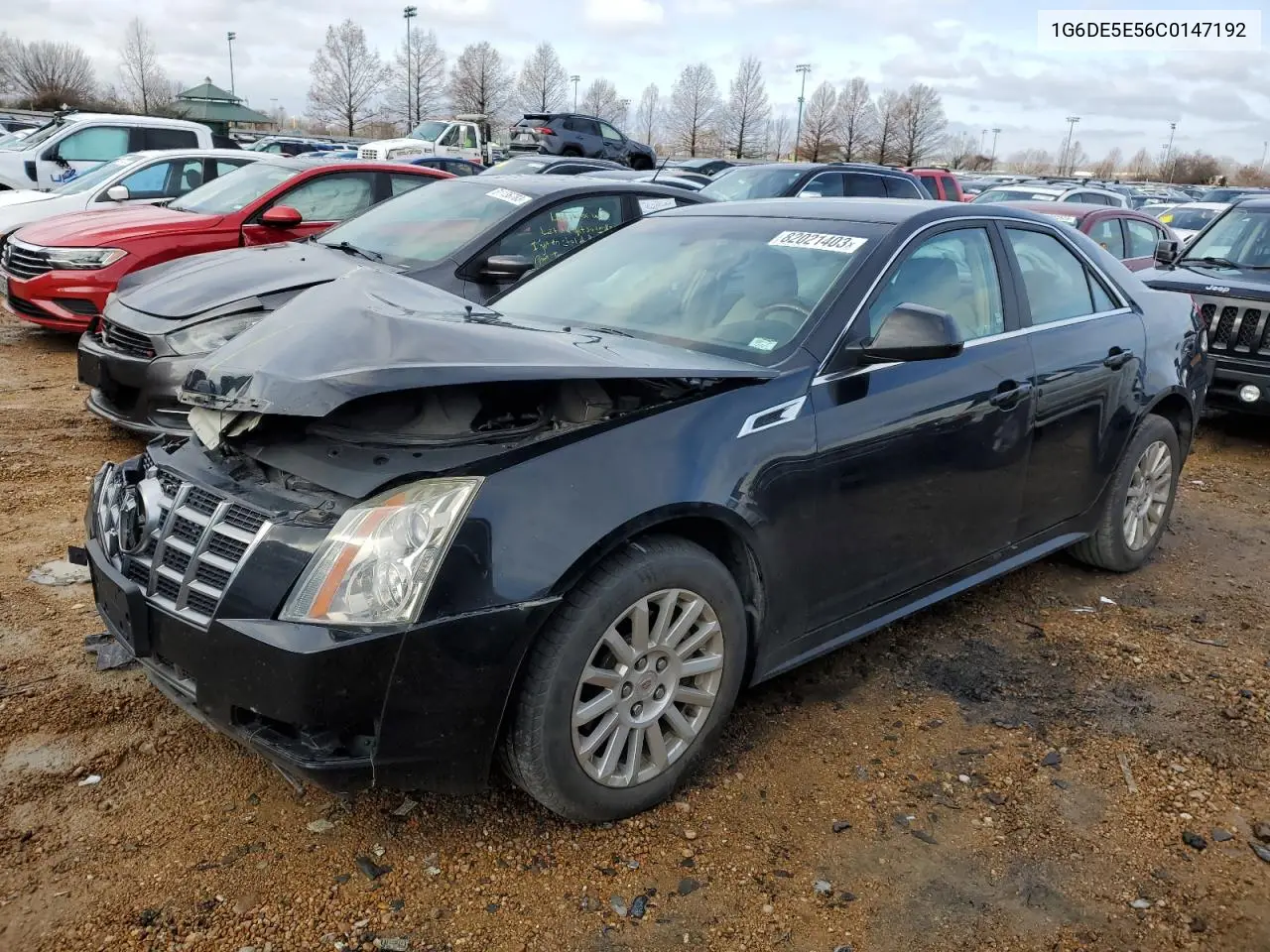 2012 Cadillac Cts Luxury Collection VIN: 1G6DE5E56C0147192 Lot: 82021403