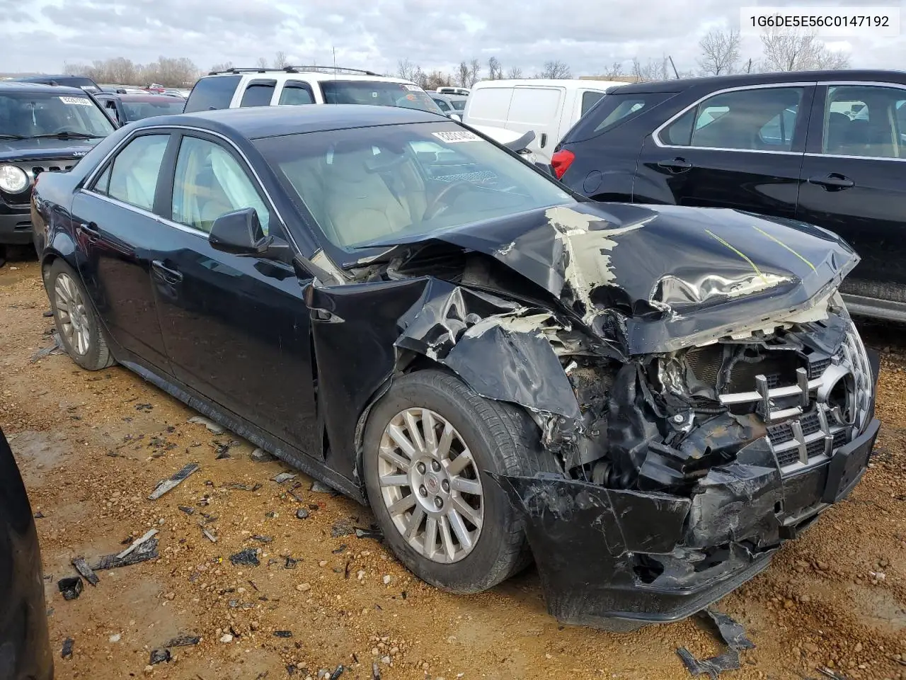 2012 Cadillac Cts Luxury Collection VIN: 1G6DE5E56C0147192 Lot: 82021403