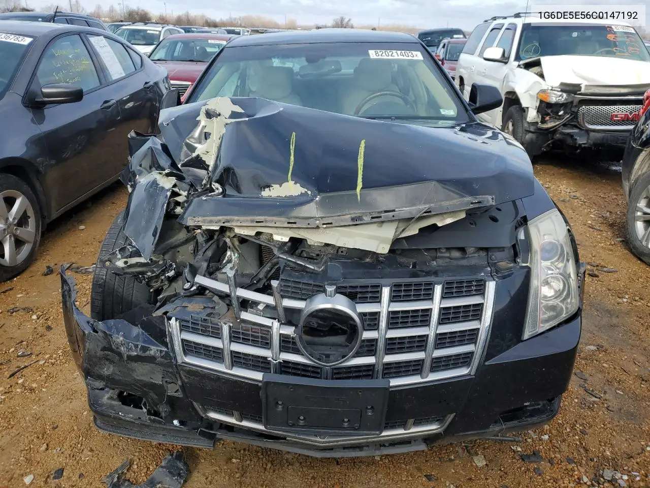 2012 Cadillac Cts Luxury Collection VIN: 1G6DE5E56C0147192 Lot: 82021403