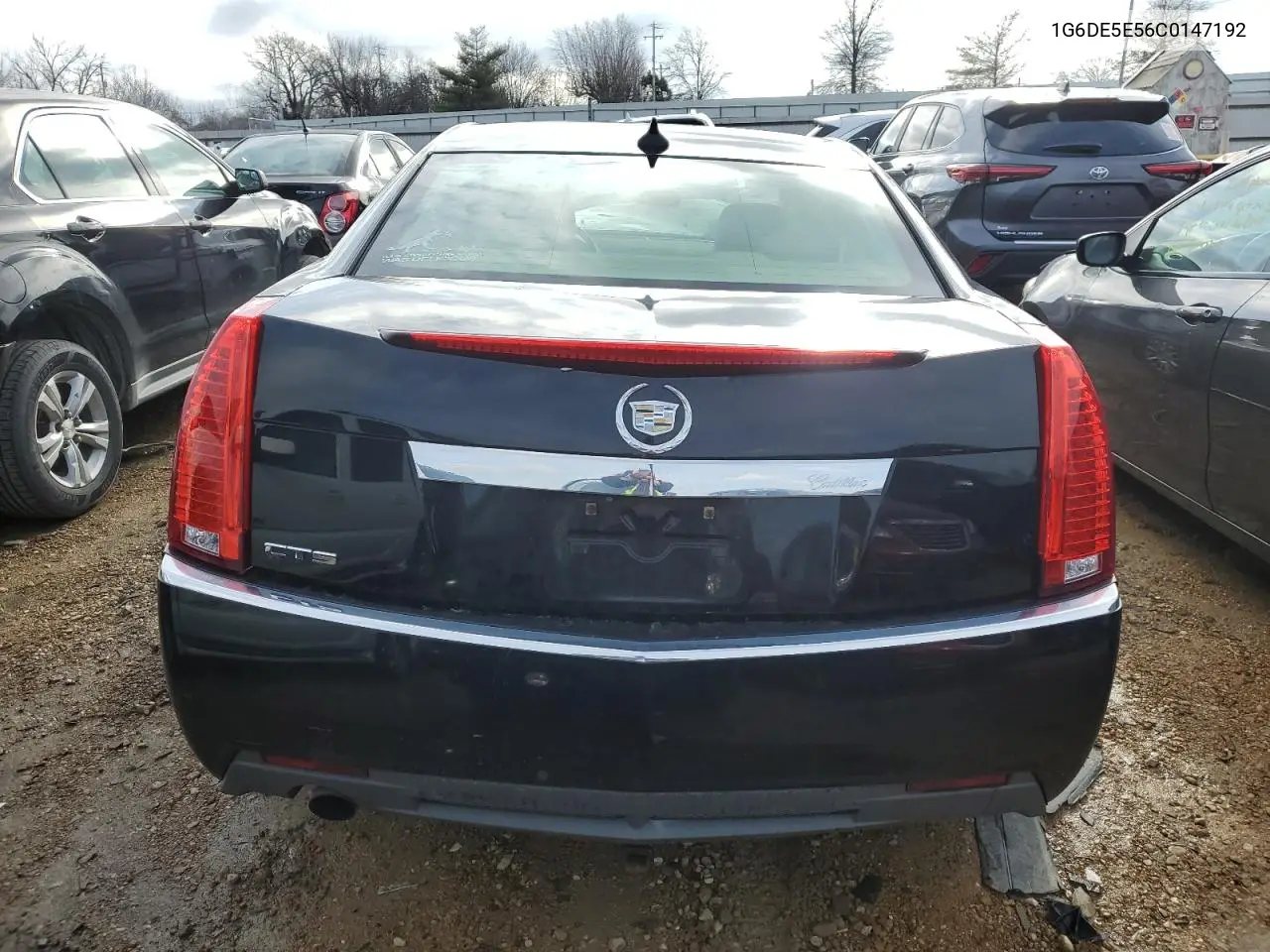 2012 Cadillac Cts Luxury Collection VIN: 1G6DE5E56C0147192 Lot: 82021403