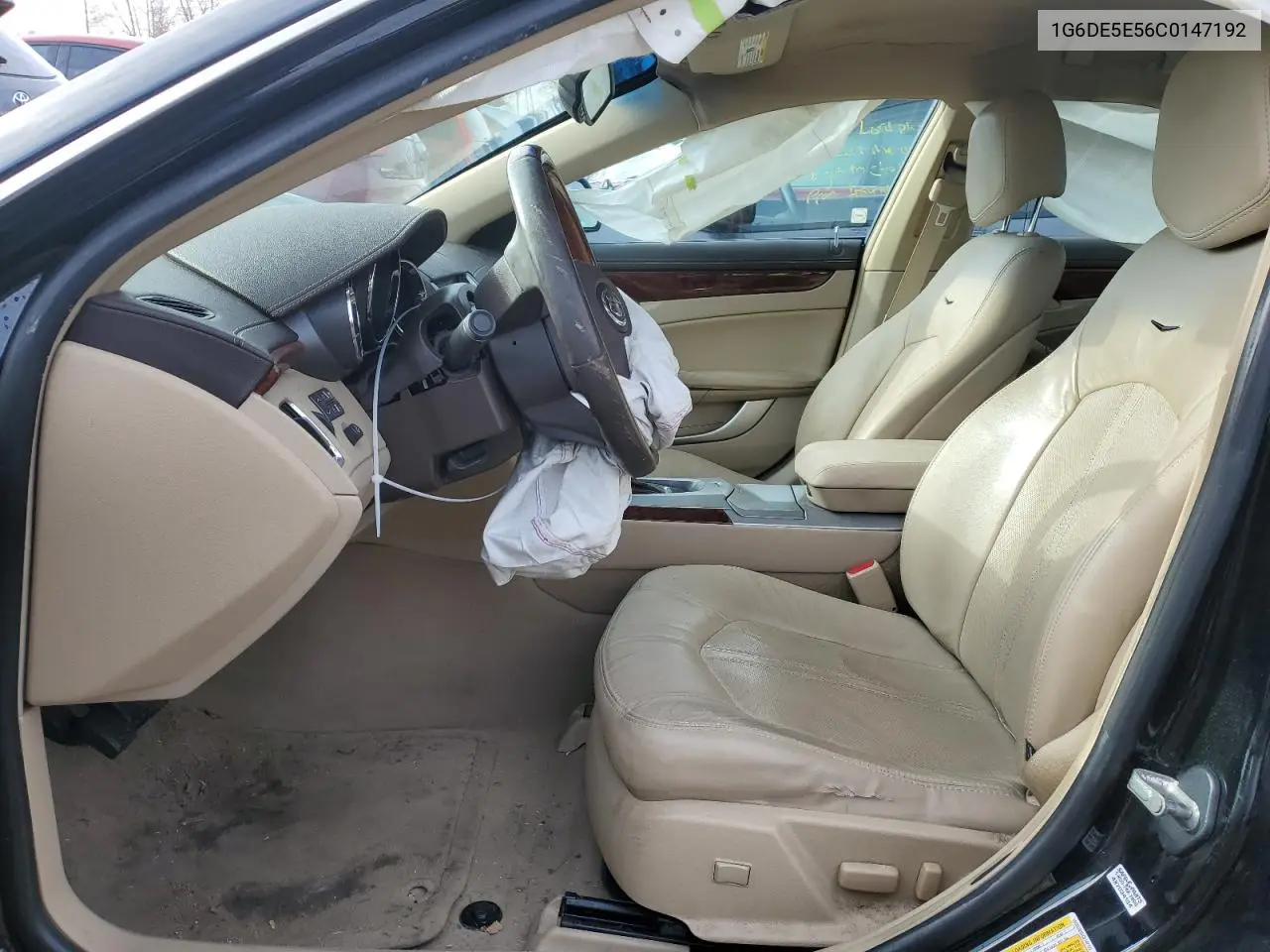 2012 Cadillac Cts Luxury Collection VIN: 1G6DE5E56C0147192 Lot: 82021403