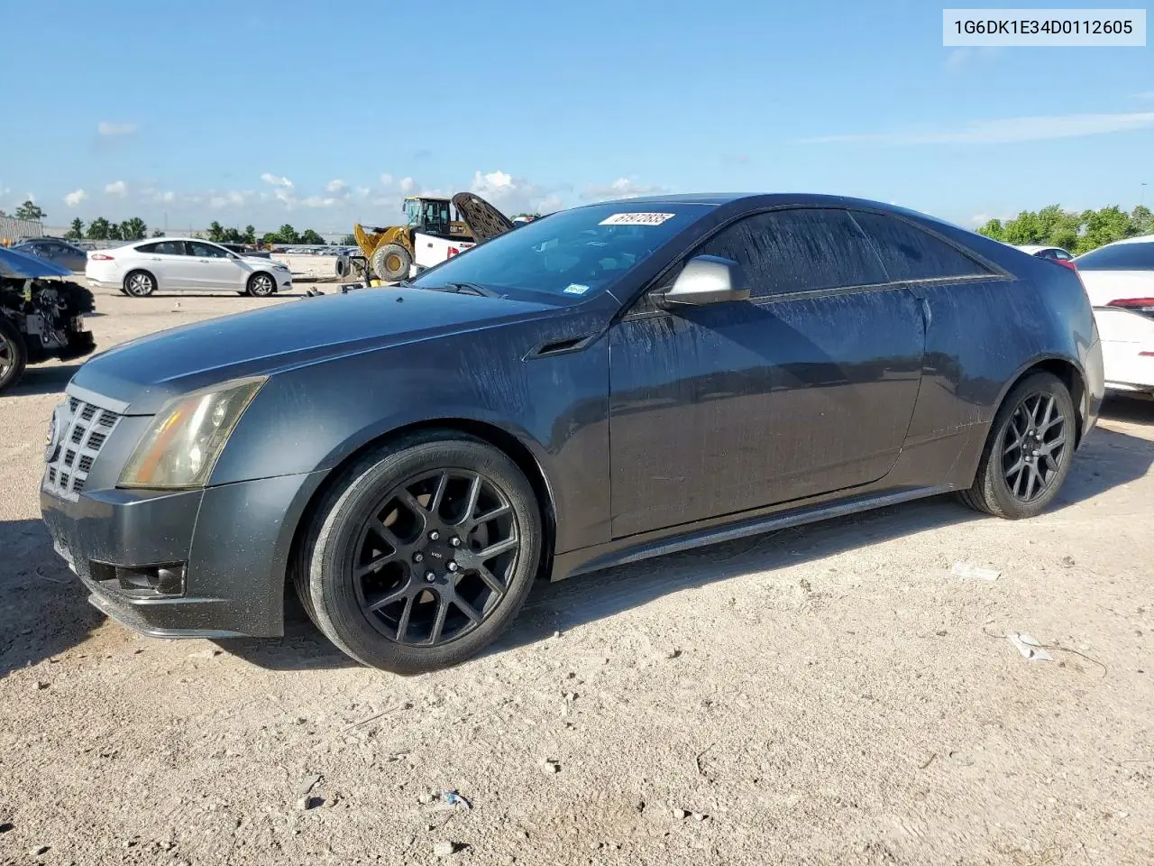 2013 Cadillac Cts Performance Collection VIN: 1G6DK1E34D0112605 Lot: 61972835