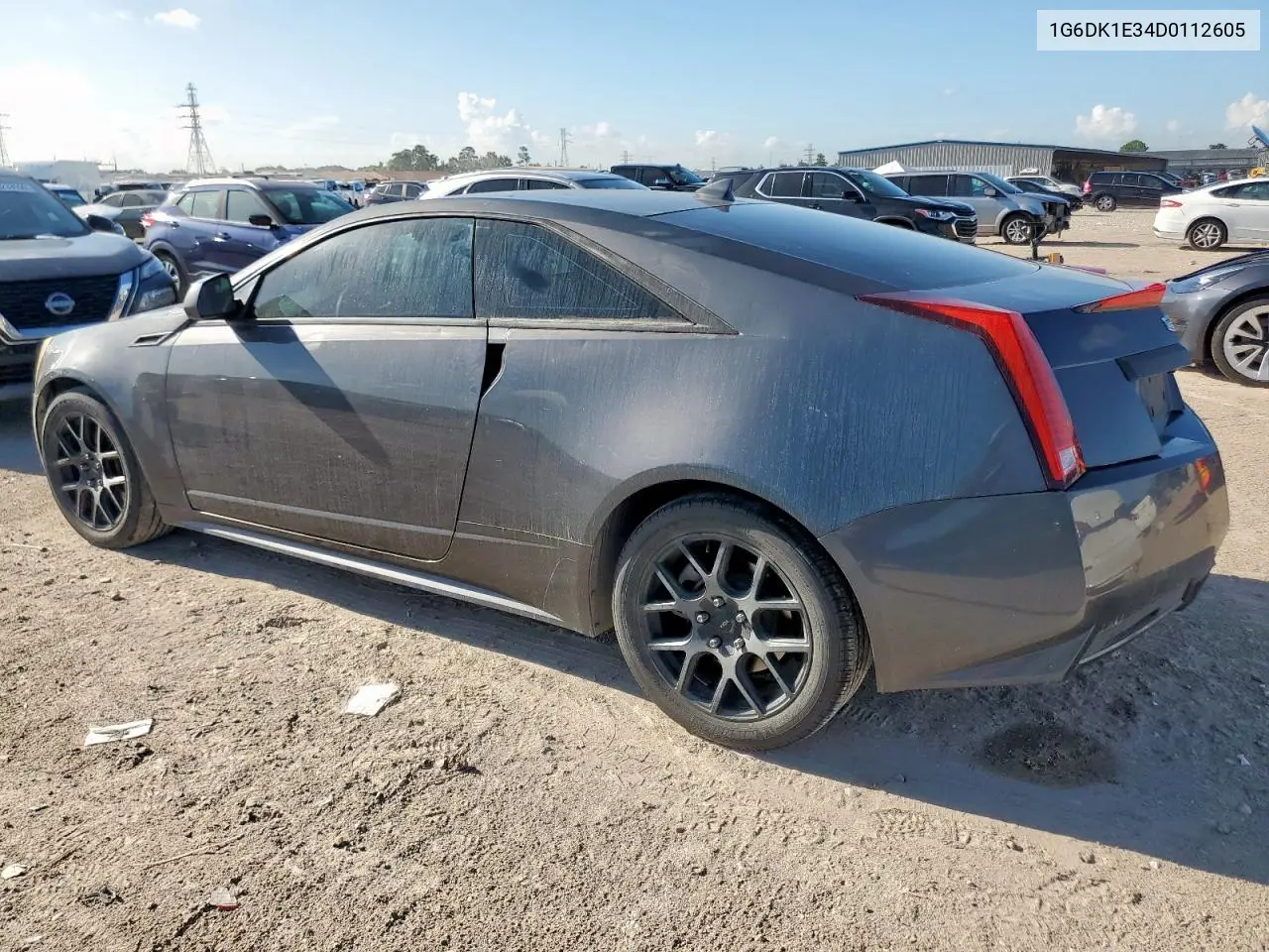 2013 Cadillac Cts Performance Collection VIN: 1G6DK1E34D0112605 Lot: 61972835