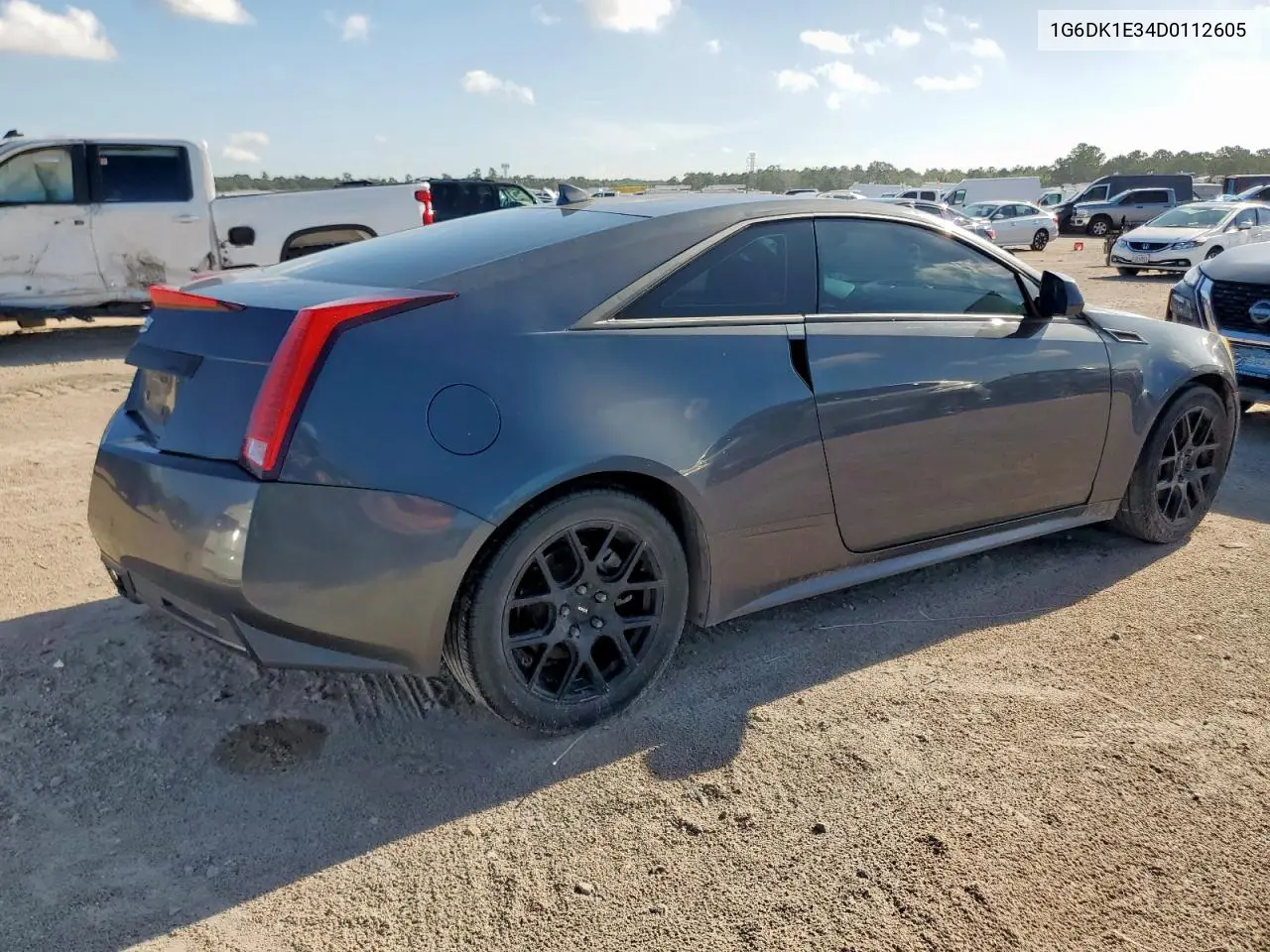 2013 Cadillac Cts Performance Collection VIN: 1G6DK1E34D0112605 Lot: 61972835