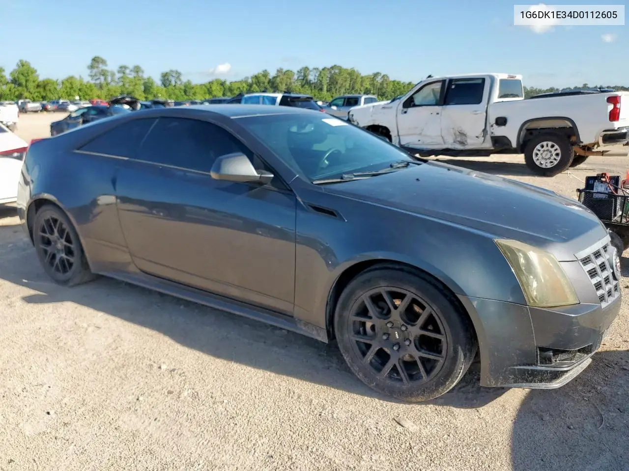 2013 Cadillac Cts Performance Collection VIN: 1G6DK1E34D0112605 Lot: 61972835