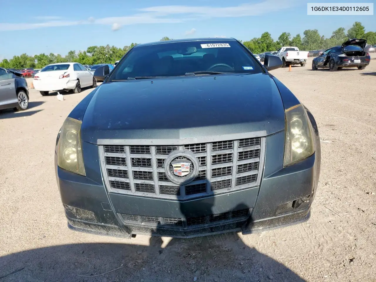 2013 Cadillac Cts Performance Collection VIN: 1G6DK1E34D0112605 Lot: 61972835