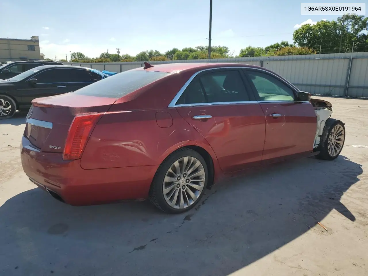 2014 Cadillac Cts Luxury Collection VIN: 1G6AR5SX0E0191964 Lot: 56485195
