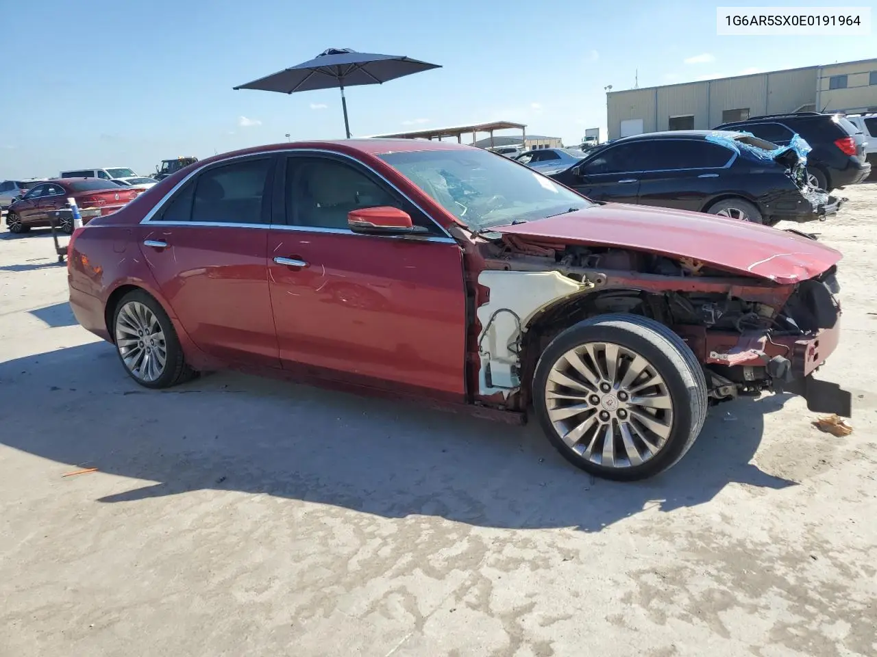 2014 Cadillac Cts Luxury Collection VIN: 1G6AR5SX0E0191964 Lot: 56485195