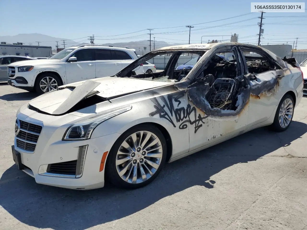 2014 Cadillac Cts Performance Collection VIN: 1G6AS5S35E0130174 Lot: 61251475