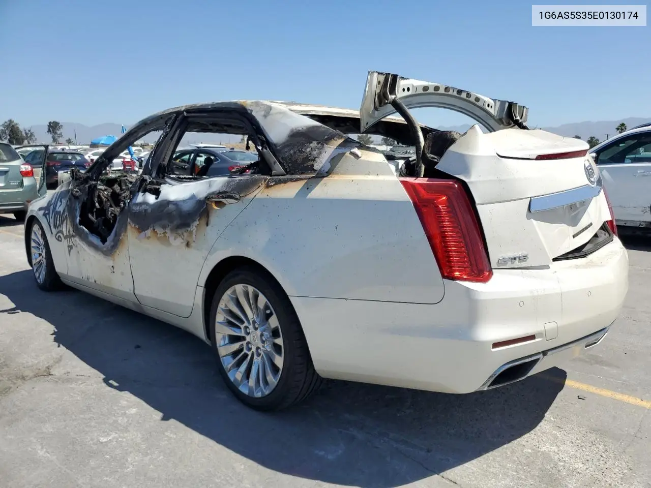 2014 Cadillac Cts Performance Collection VIN: 1G6AS5S35E0130174 Lot: 61251475