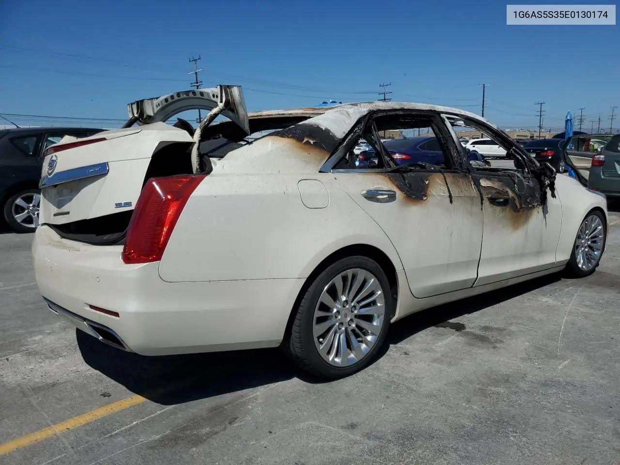 2014 Cadillac Cts Performance Collection VIN: 1G6AS5S35E0130174 Lot: 61251475