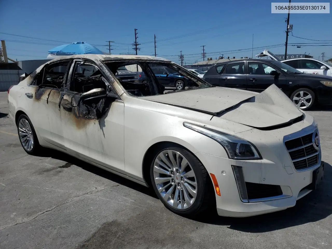 2014 Cadillac Cts Performance Collection VIN: 1G6AS5S35E0130174 Lot: 61251475