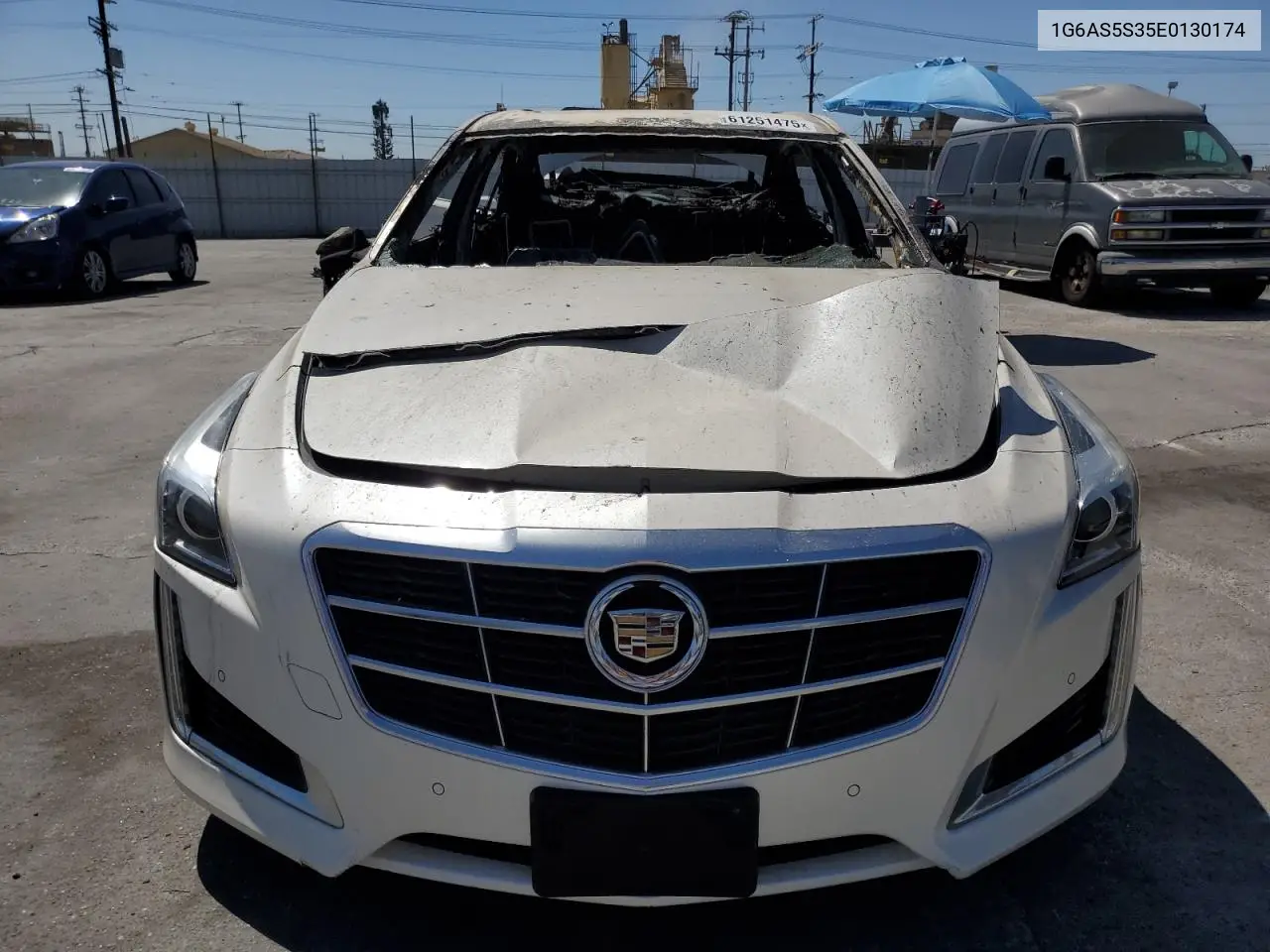 2014 Cadillac Cts Performance Collection VIN: 1G6AS5S35E0130174 Lot: 61251475