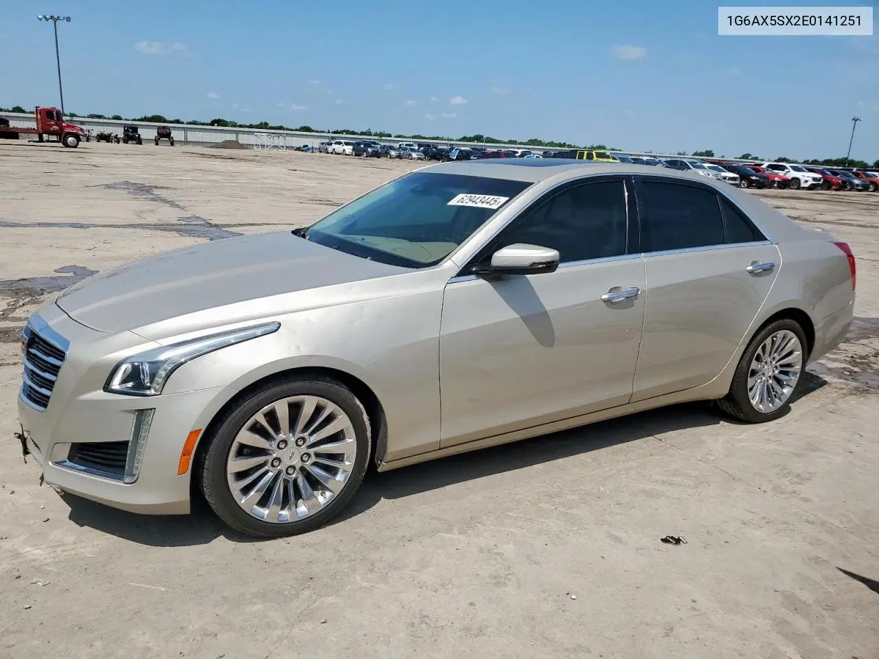2014 Cadillac Cts Luxury Collection VIN: 1G6AX5SX2E0141251 Lot: 62943445